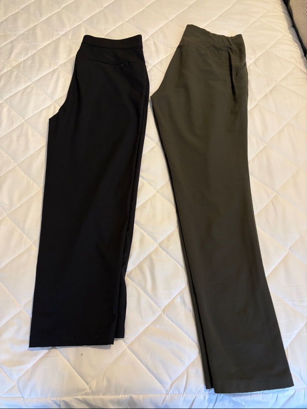 Lole Straight-Leg Chinos in Black and Olive